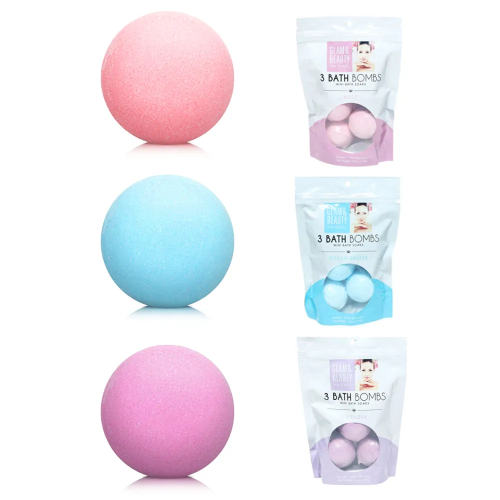 12 Lot Premium Fizzy Bath Bomb Gift Set Ultra Fizzies Bubble Spa Moisturize