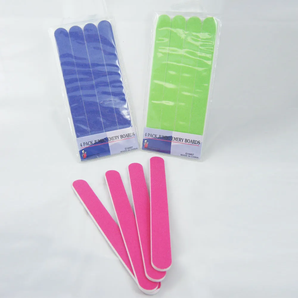 12 New Double Sided Nail File Manicure Pedicure Emery Boards Slumber Party Favor