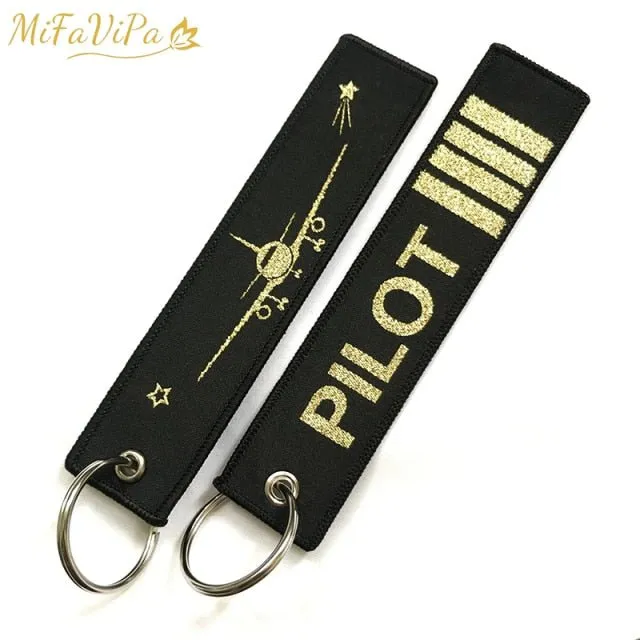 3 PCS FASHION TRINKET PILOT KEY CHAIN