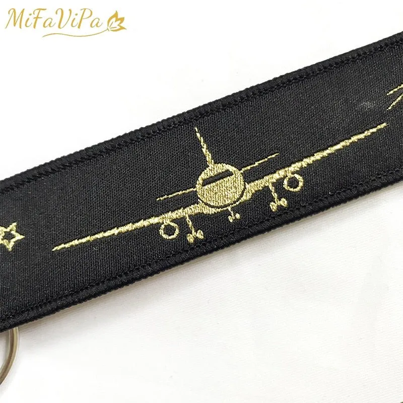 3 PCS FASHION TRINKET PILOT KEY CHAIN