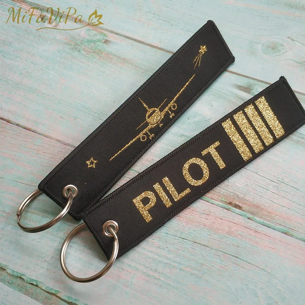 3 PCS FASHION TRINKET PILOT KEY CHAIN