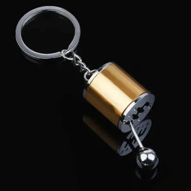 Auto Racing Gear Shift Keychain