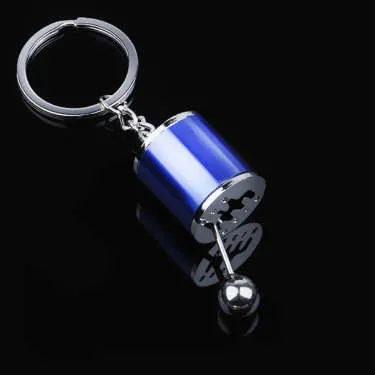 Auto Racing Gear Shift Keychain