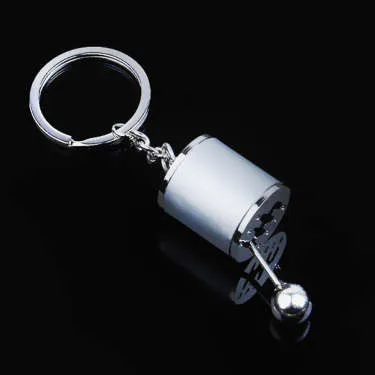 Auto Racing Gear Shift Keychain