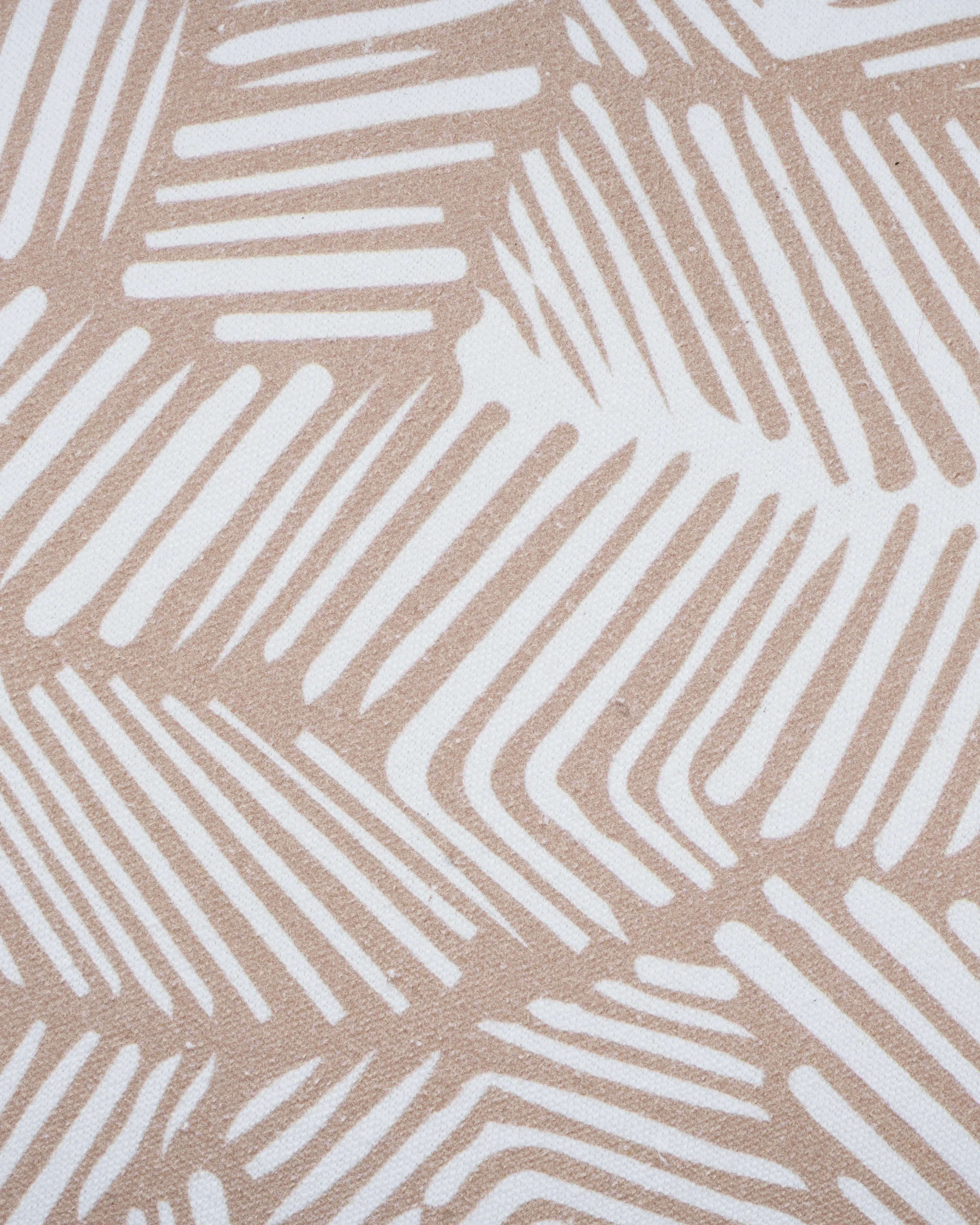 Brown Printed Stool