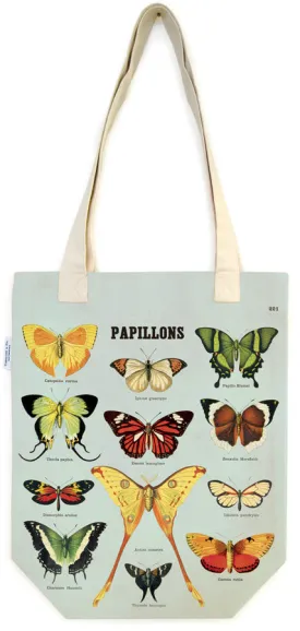 Cavallini & Co. Butterflies Cotton Tote Bag