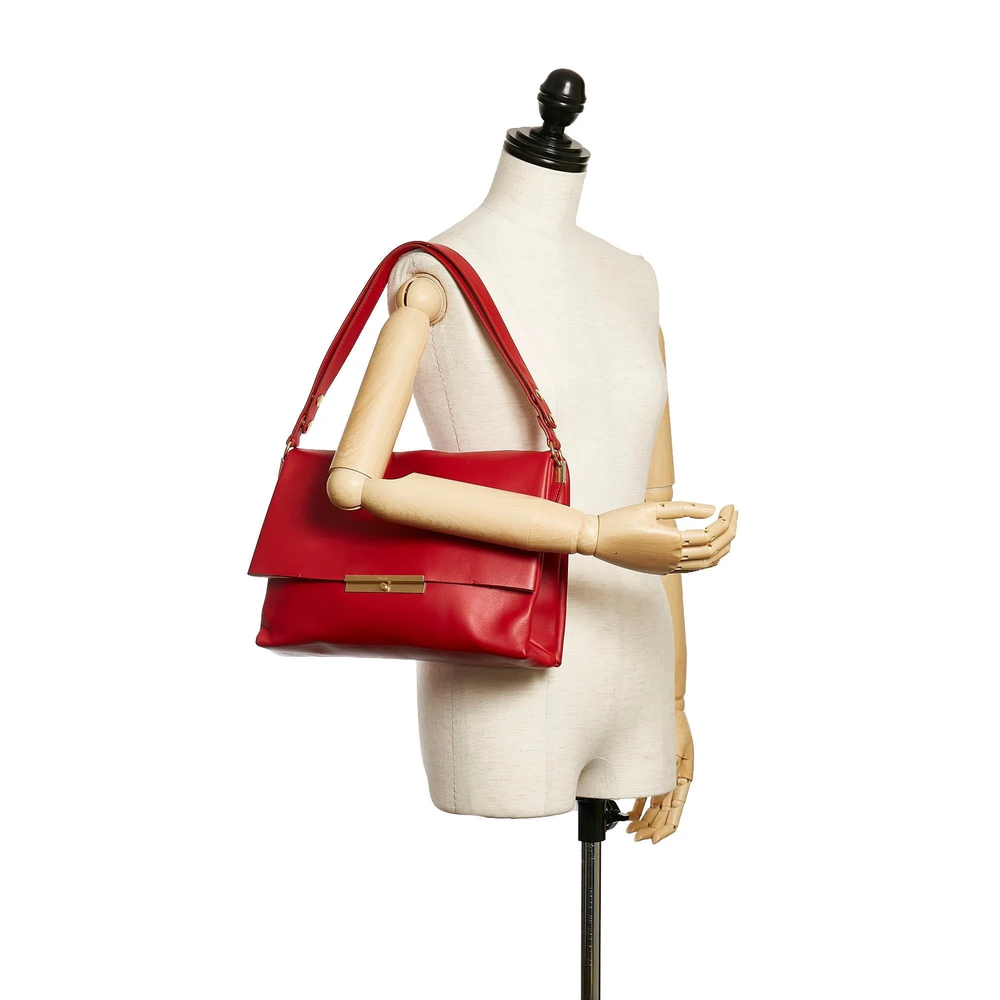 Celine Blade Leather Shoulder Bag (SHG-30341)