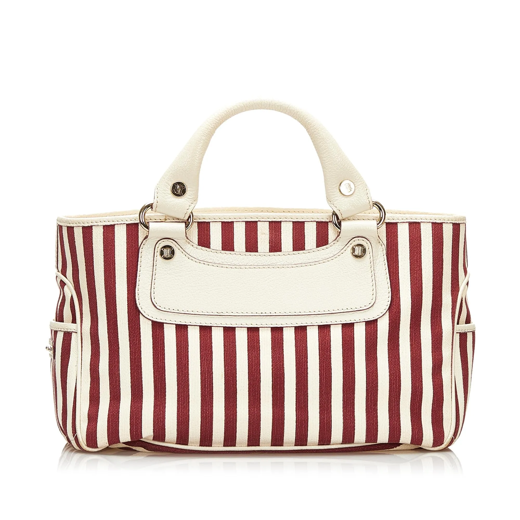 Celine Boogie Canvas Handbag (SHG-35744)