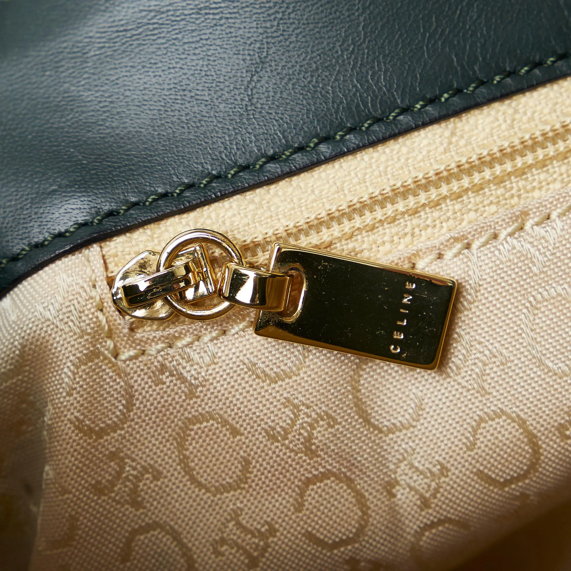 Celine C Macadam Shoulder Bag (SHG-GrwvFl)