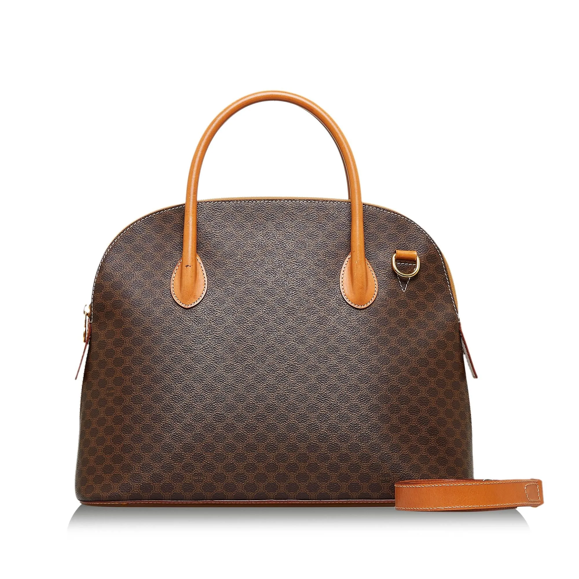 Celine Macadam Dome Satchel (SHG-t5stLF)