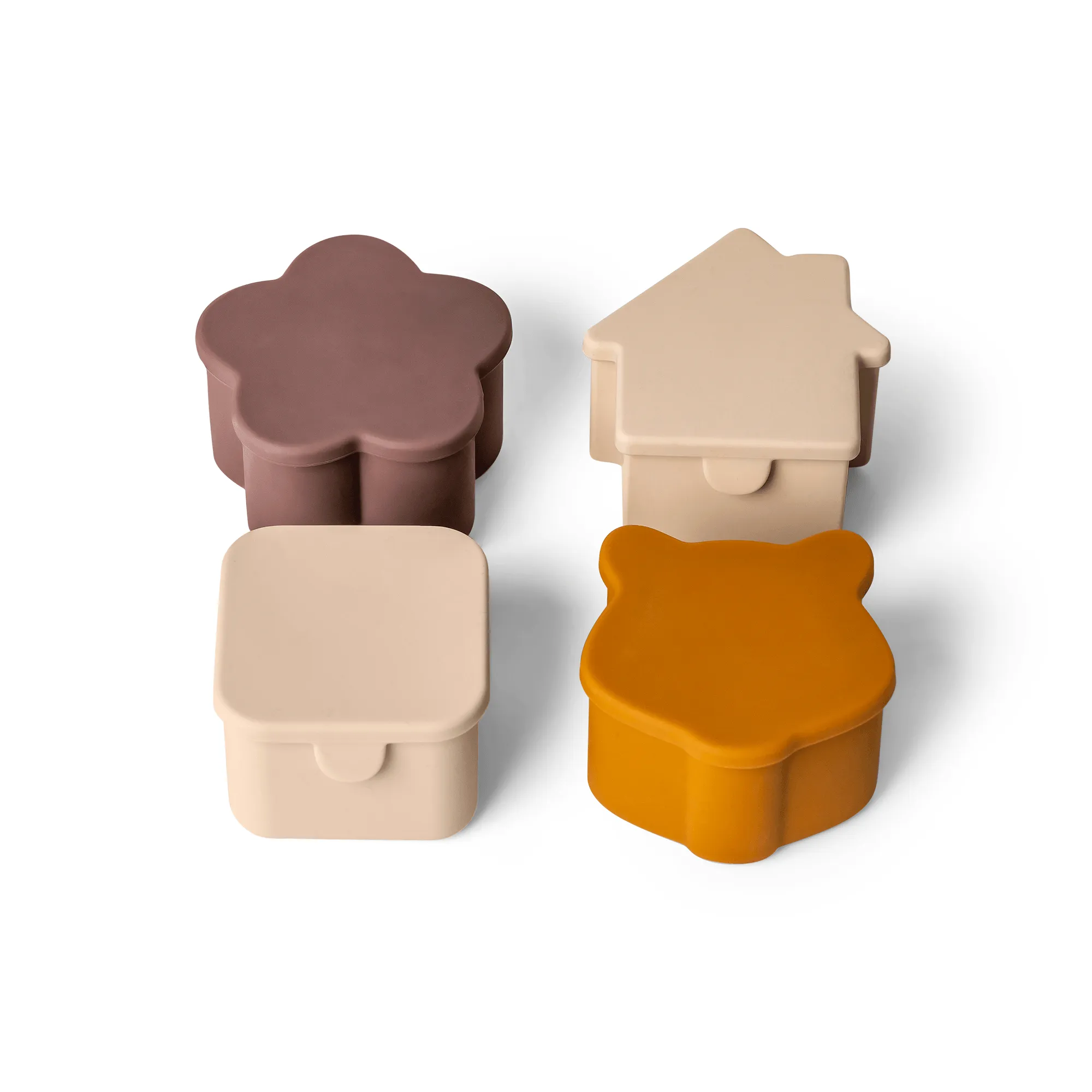 Citron Silicone Lunchbox Organizers 3 