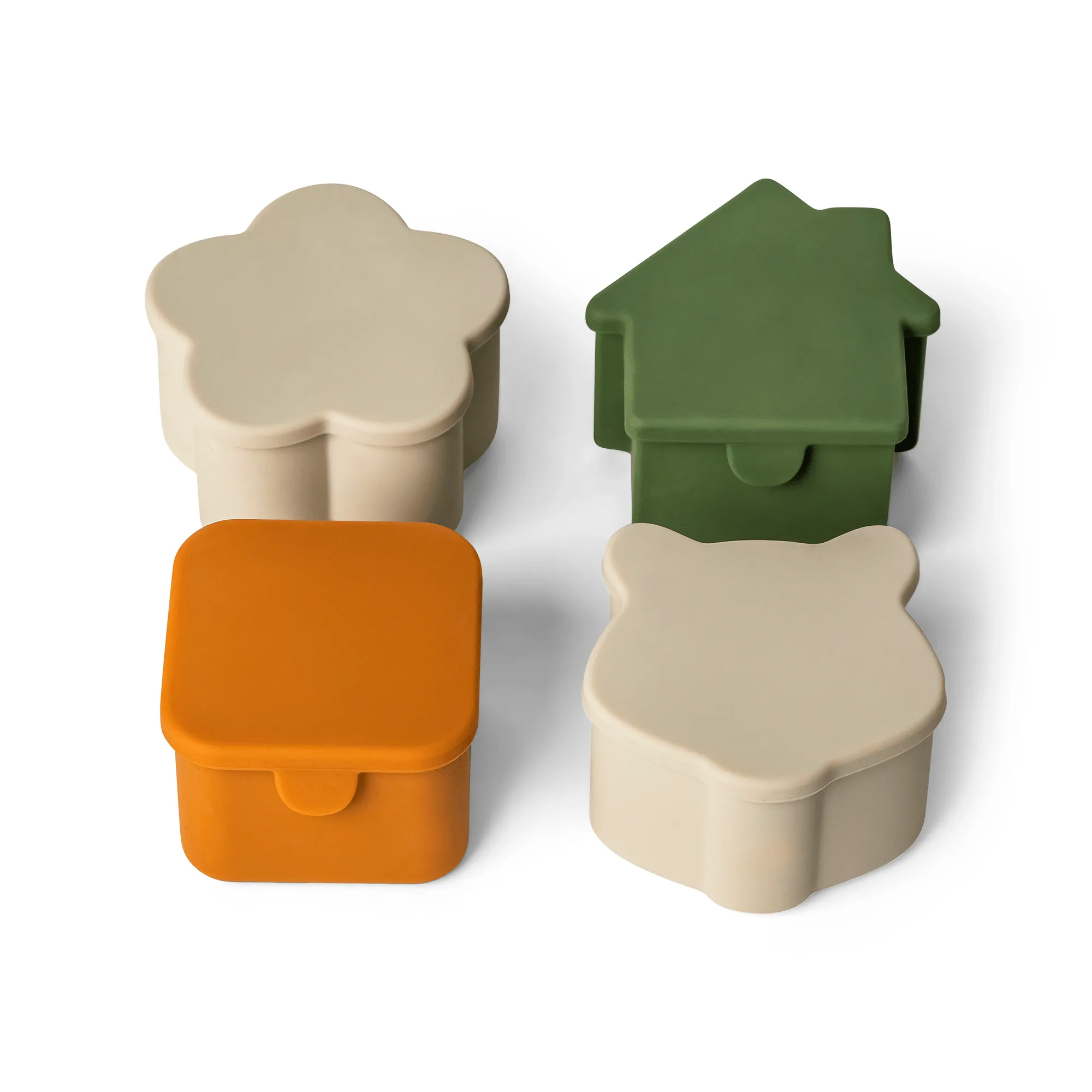 Citron Silicone Lunchbox Organizers 3 