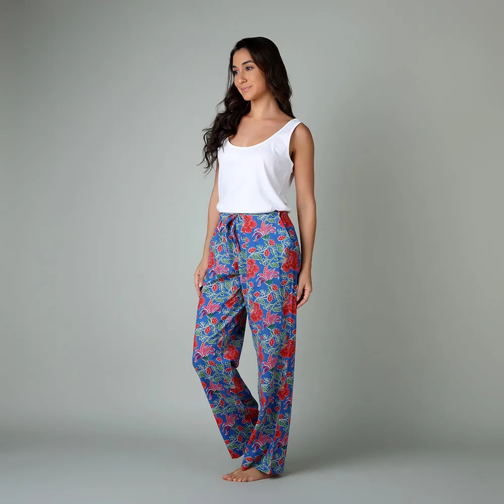 Clarence Indigo  Pant in a bag