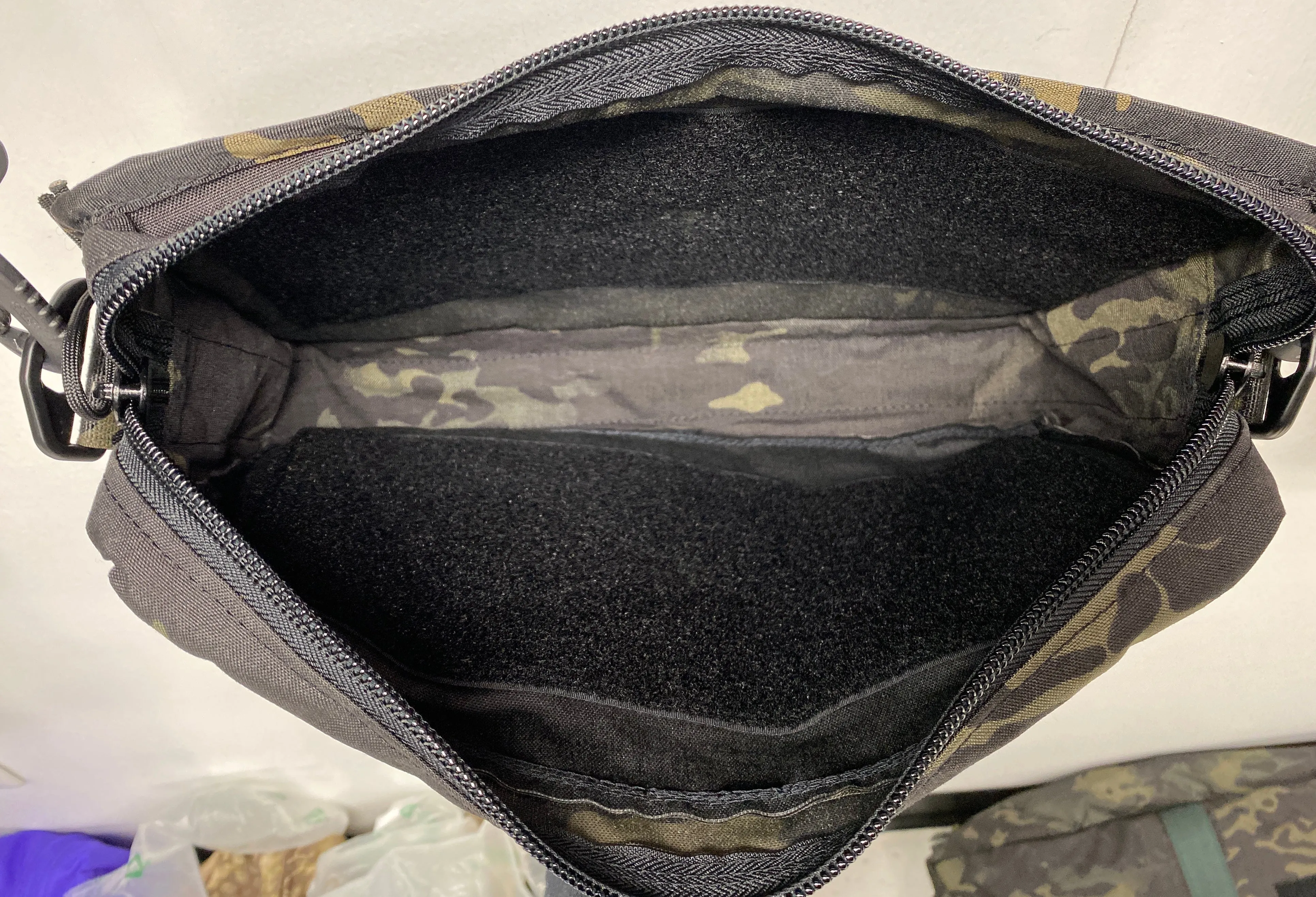 Double Wide Cross Body Bag