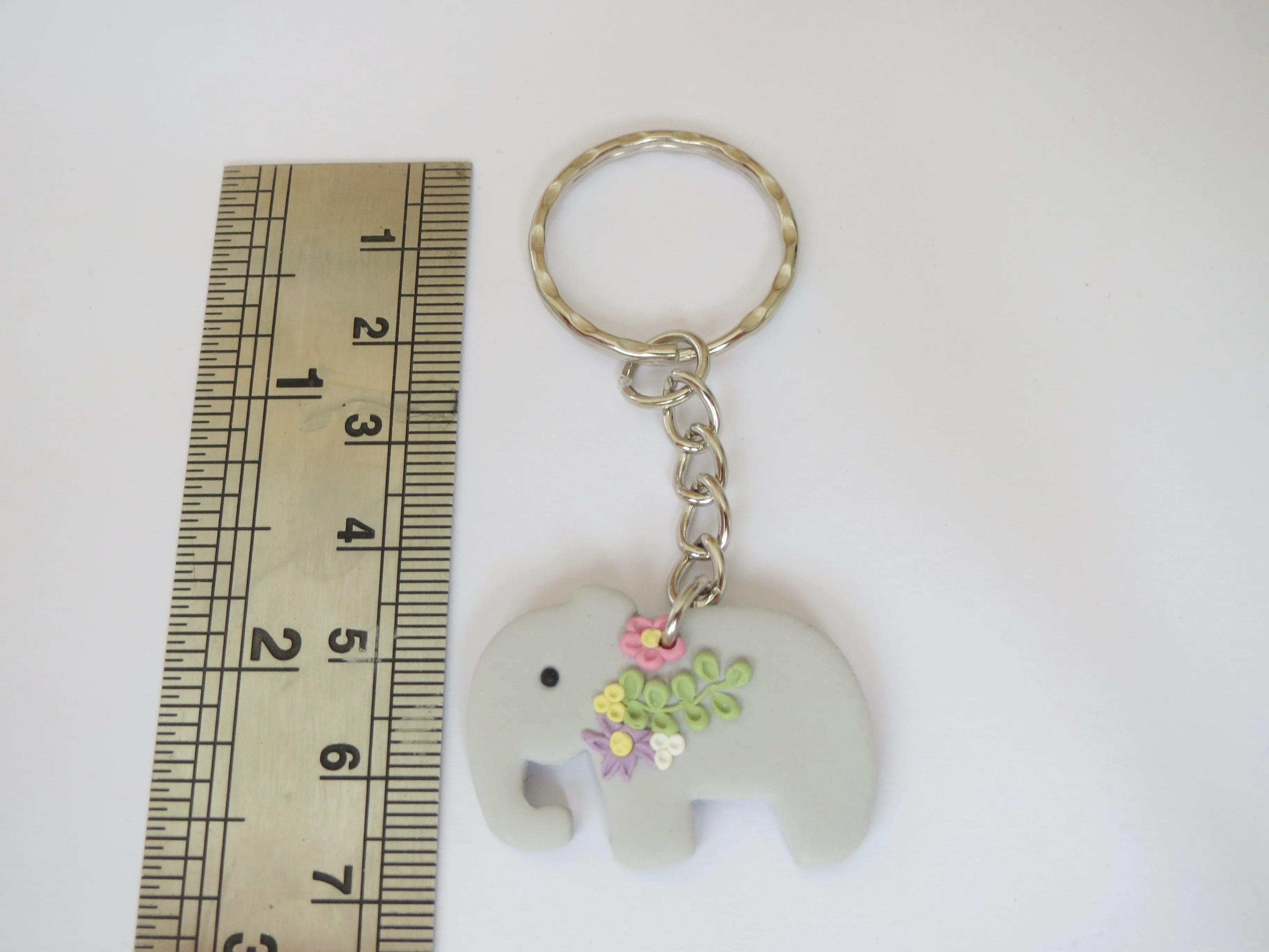 Elephant keyring