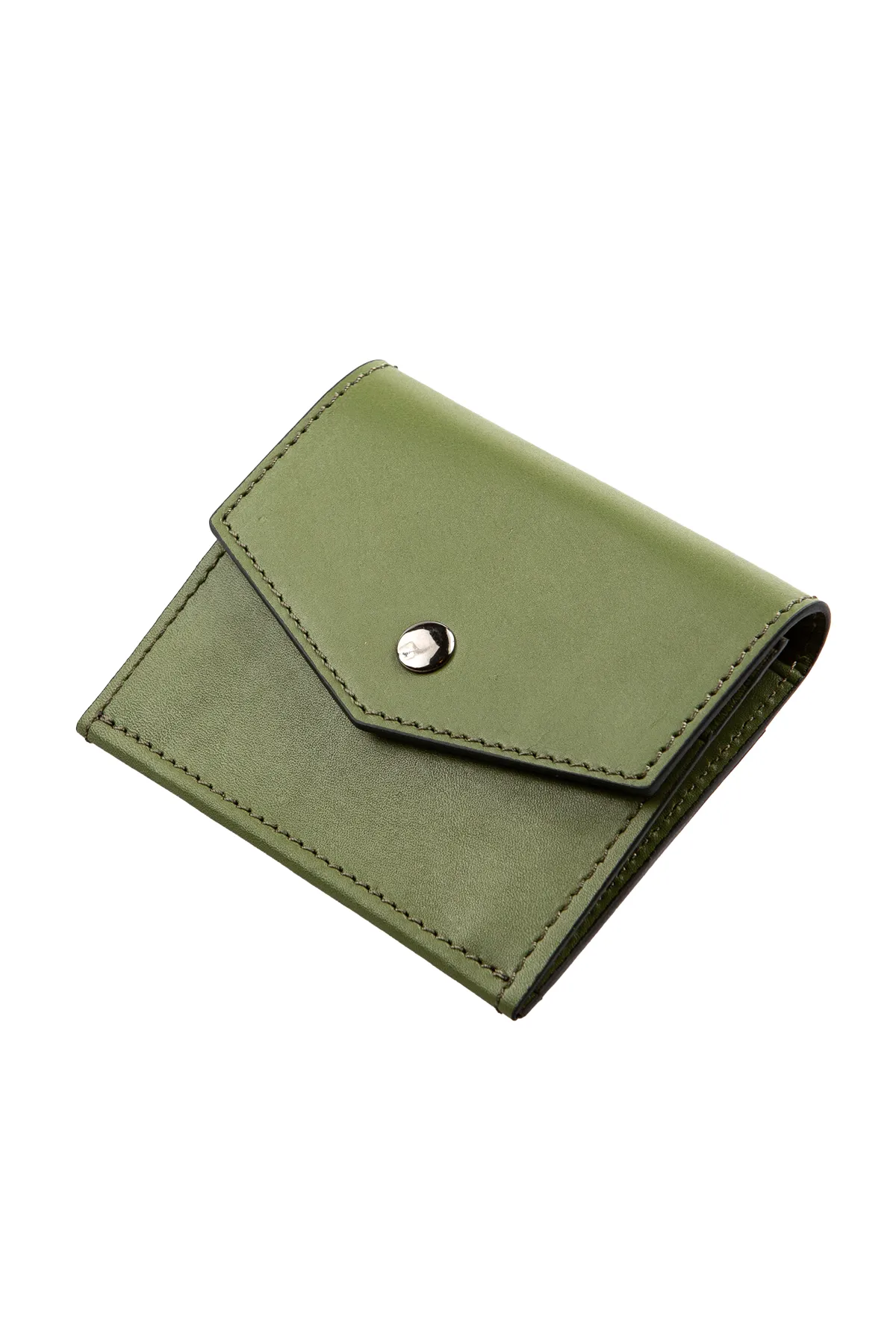 Envelope Leather Card & Coin Case
