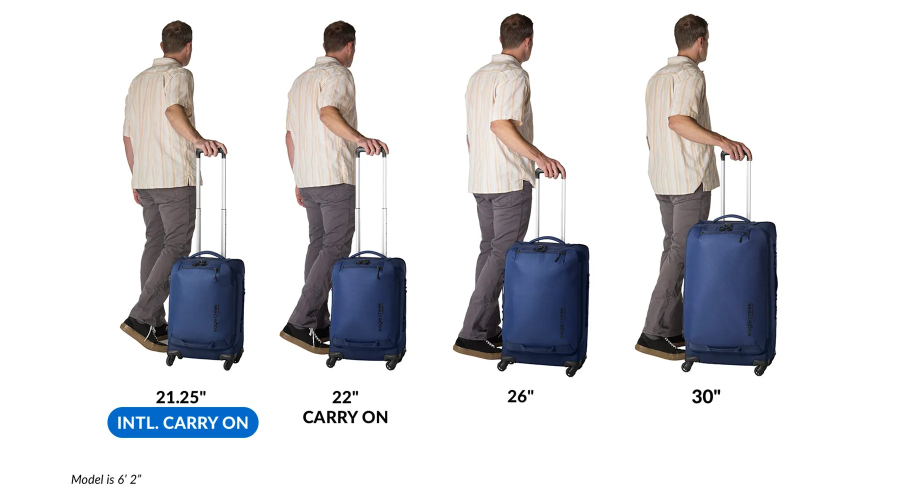 Expanse 4-Wheel 21.5" International Carry-On Luggage