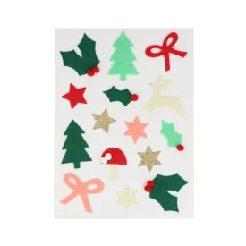 Felt Christmas Icon Stickers by Meri Meri - FINAL SALE