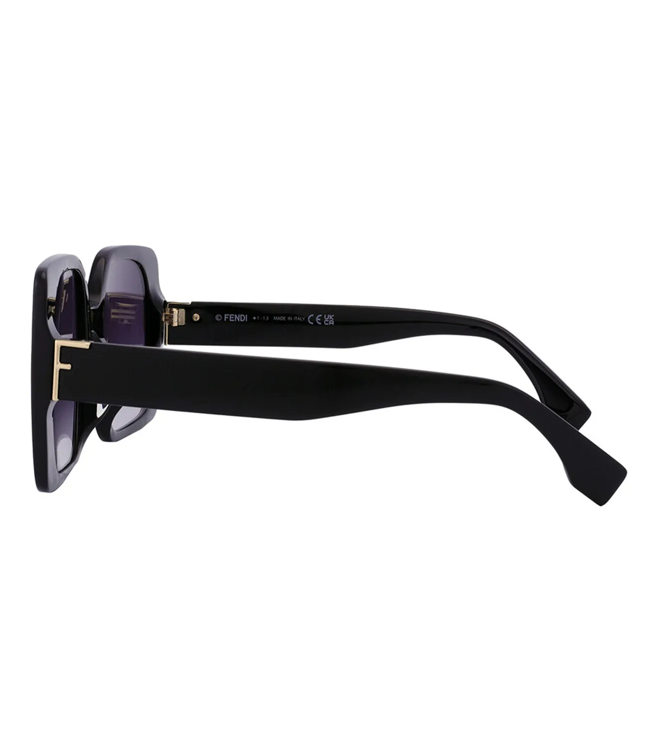 Fendi Women's Grey Square Sunglasses