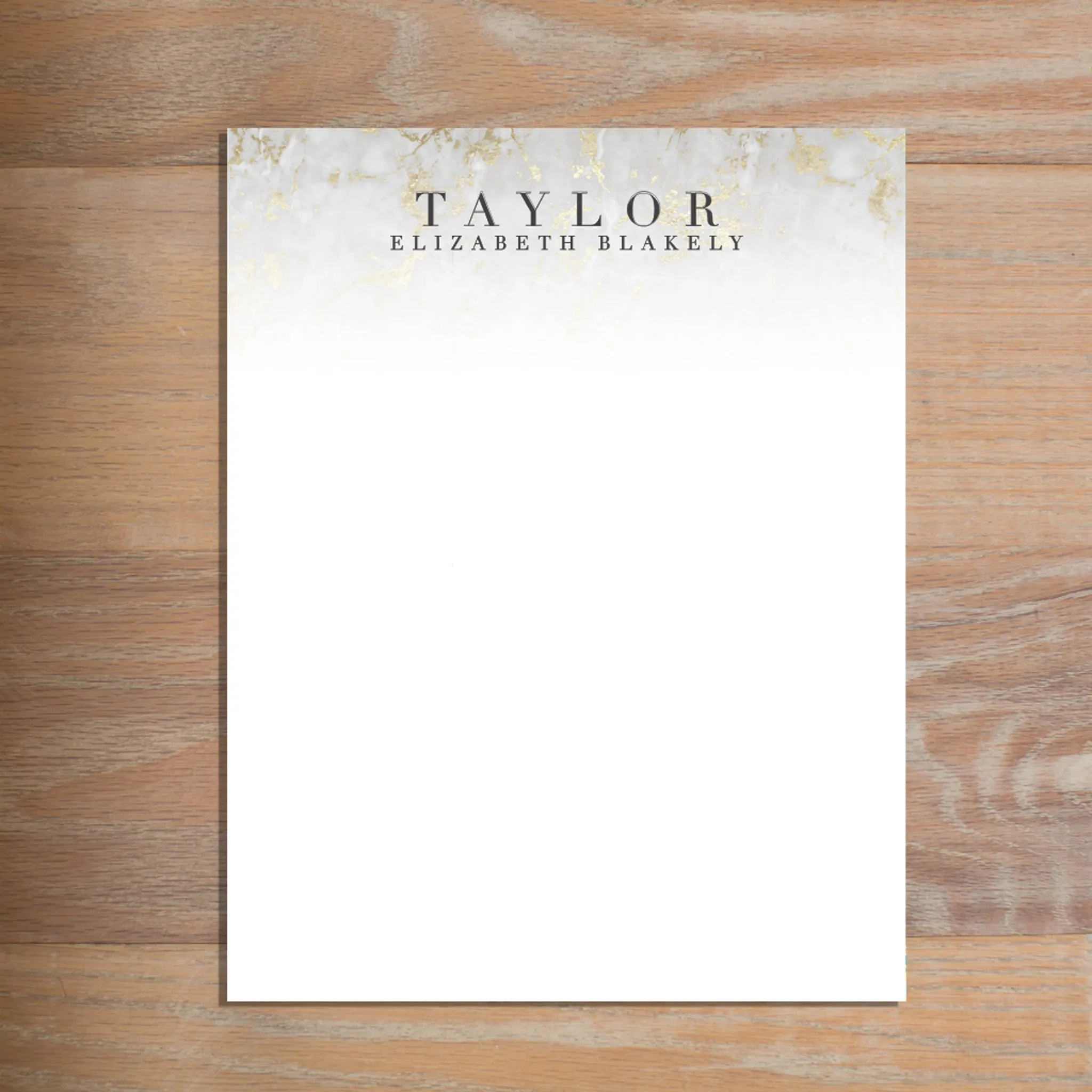 Golden Marble Complete Sorority Packet