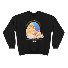 Golden Retrievers “They Canceled Our Show” on a Gildan - 18000 - Heavy Blend Sweatshirt (Unisex)