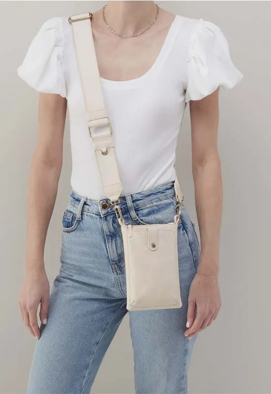 Hobo - Cass Phone Crossbody Phone Cream