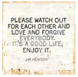 Jim Henson Quote Art Print