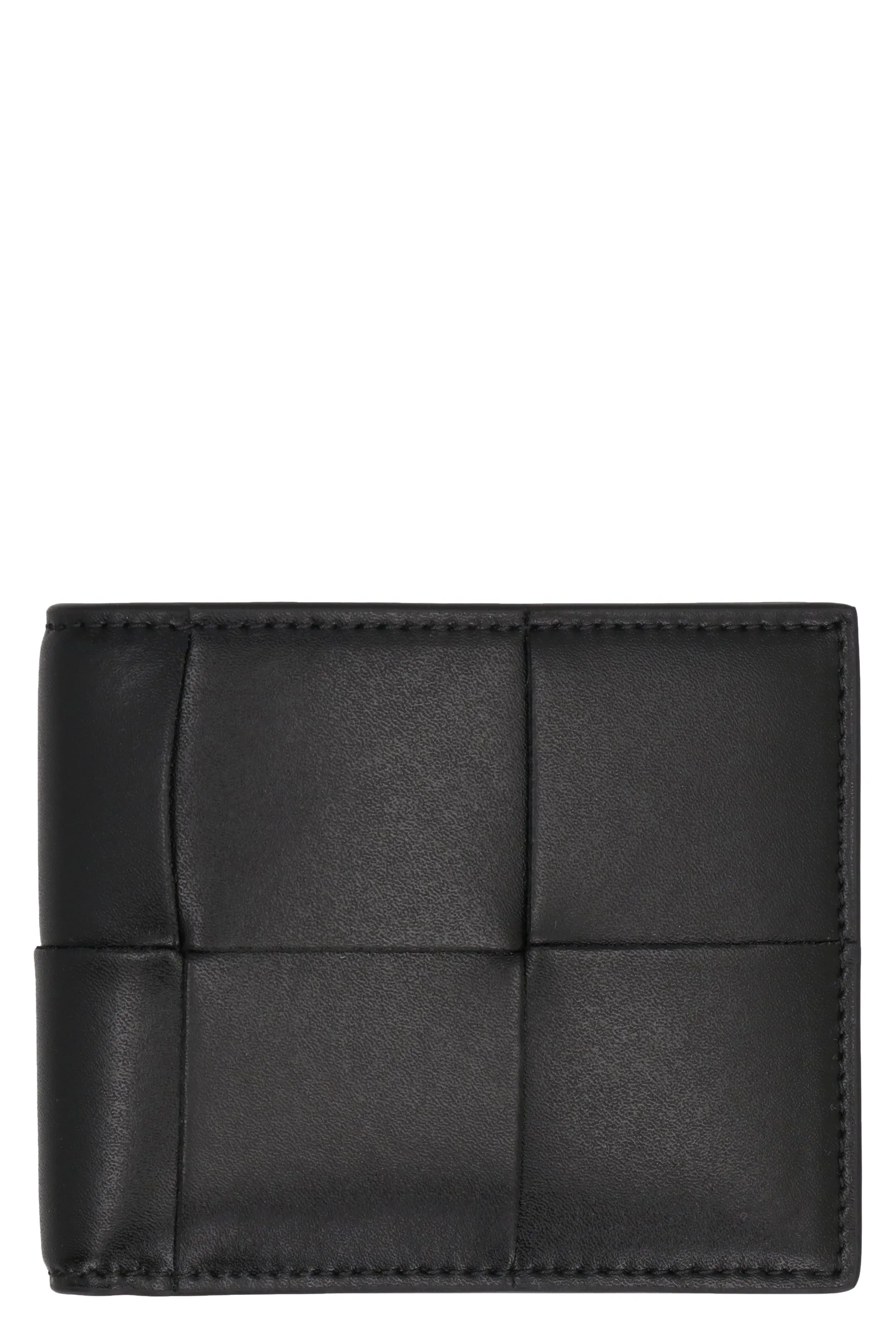 Men's Cassette Bi-Fold Wallet in Black | 743004VBWD2