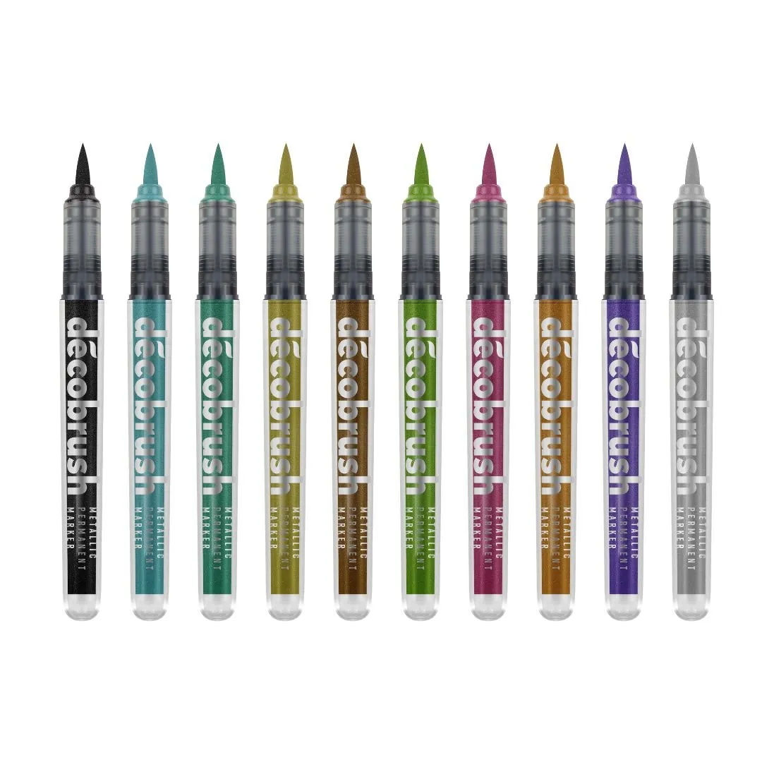 Metallic DecoBrush Karin Brush Pens