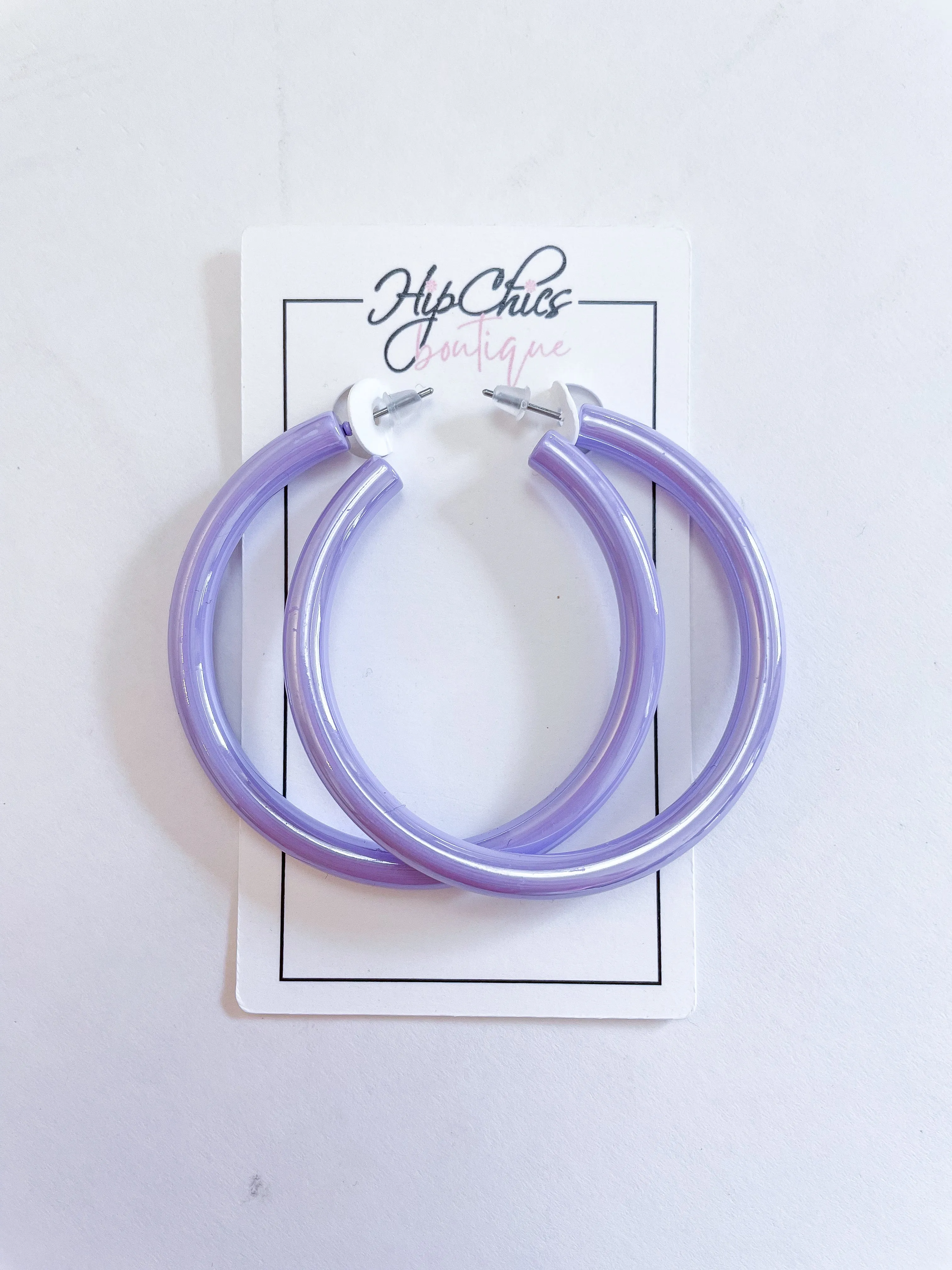 Metallic Earrings Large