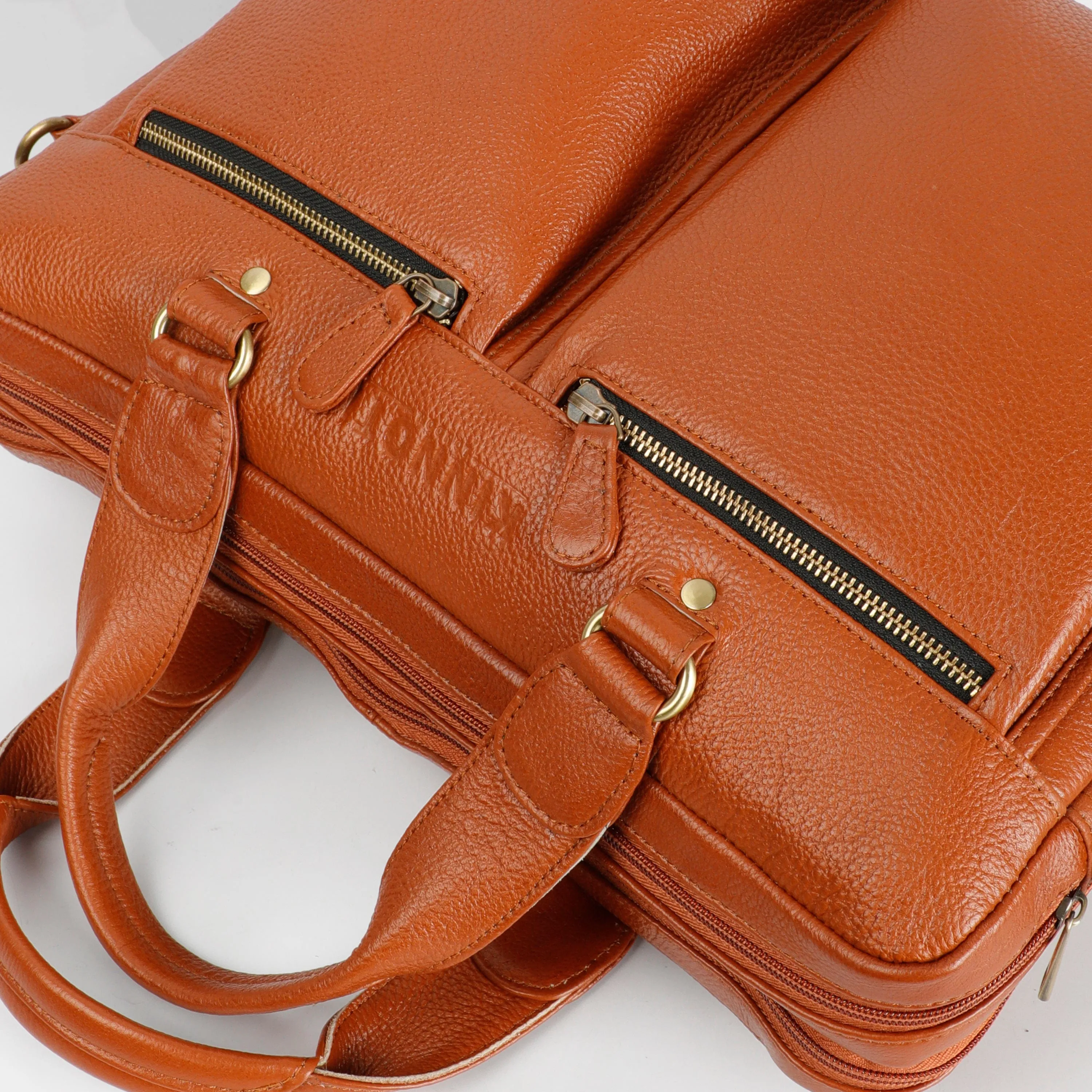 Nappa Leather Laptop Bag