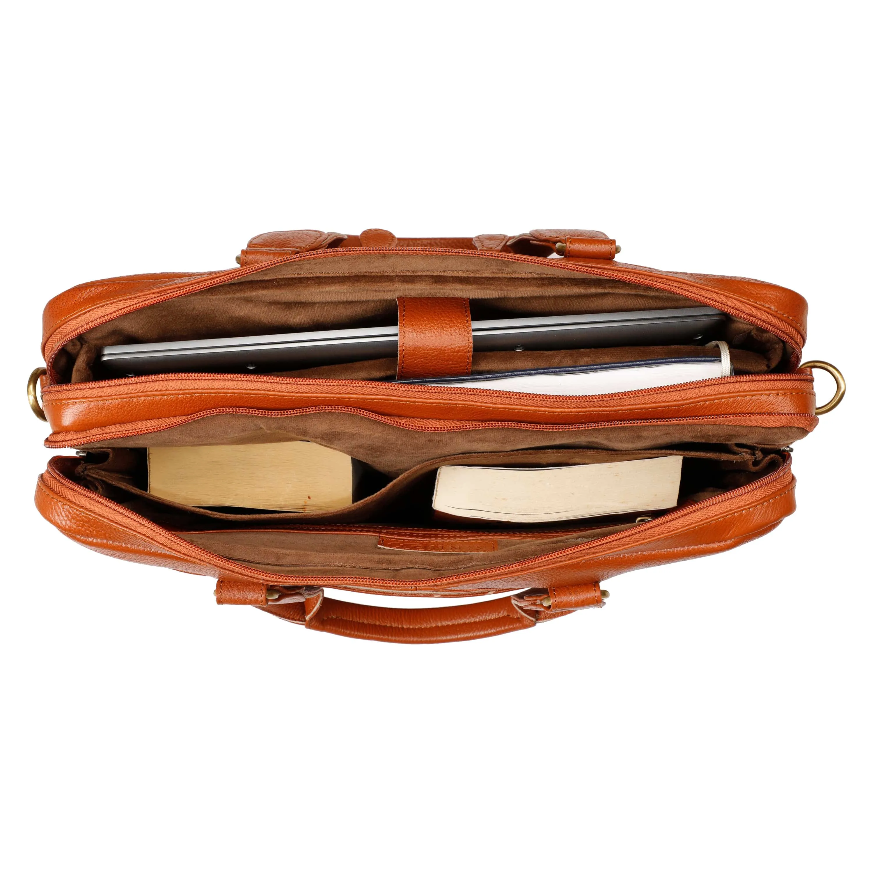 Nappa Leather Laptop Bag
