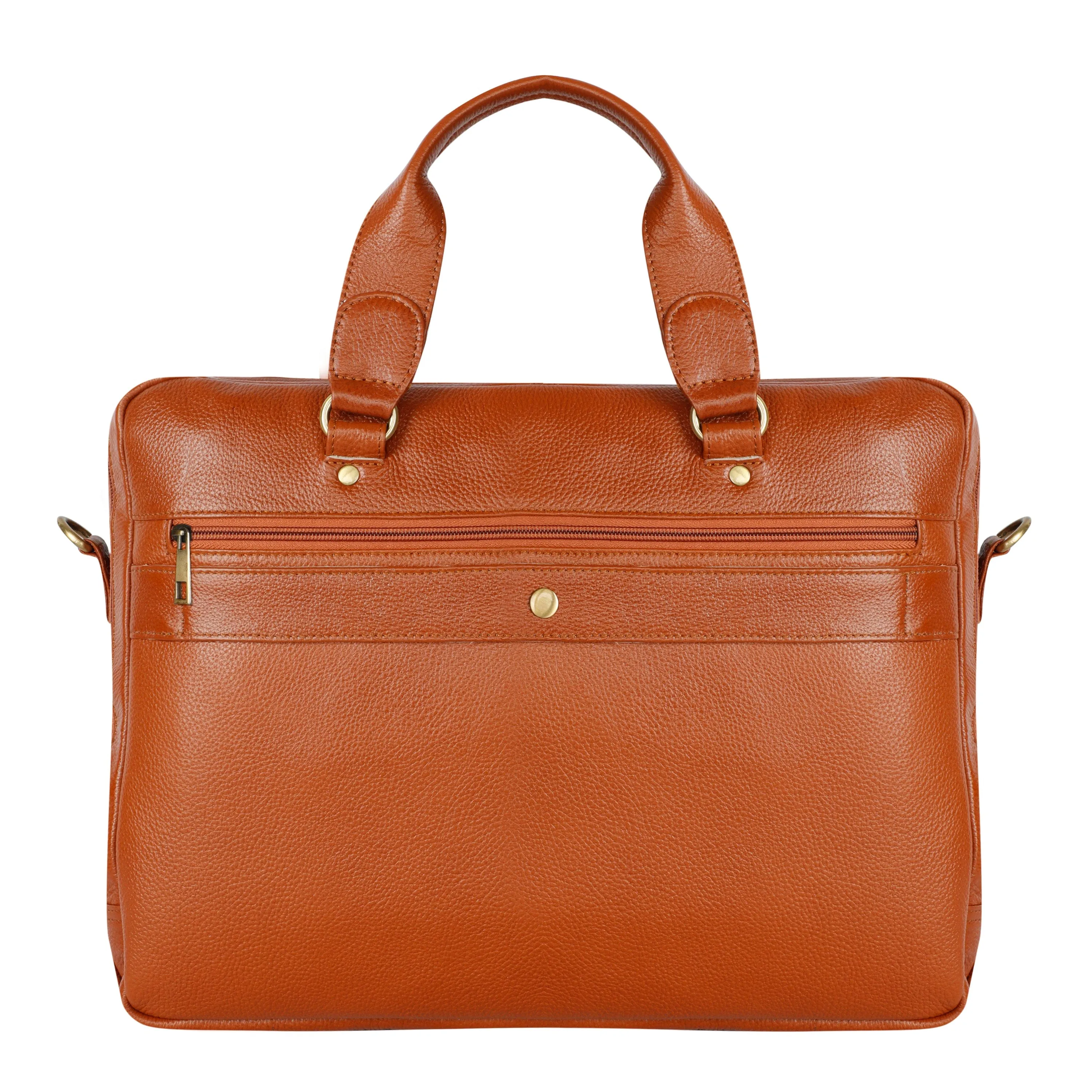 Nappa Leather Laptop Bag