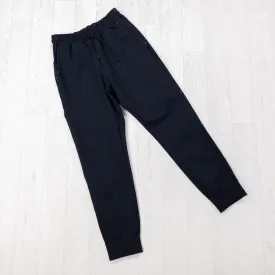 Navy Piped Logo Pants.