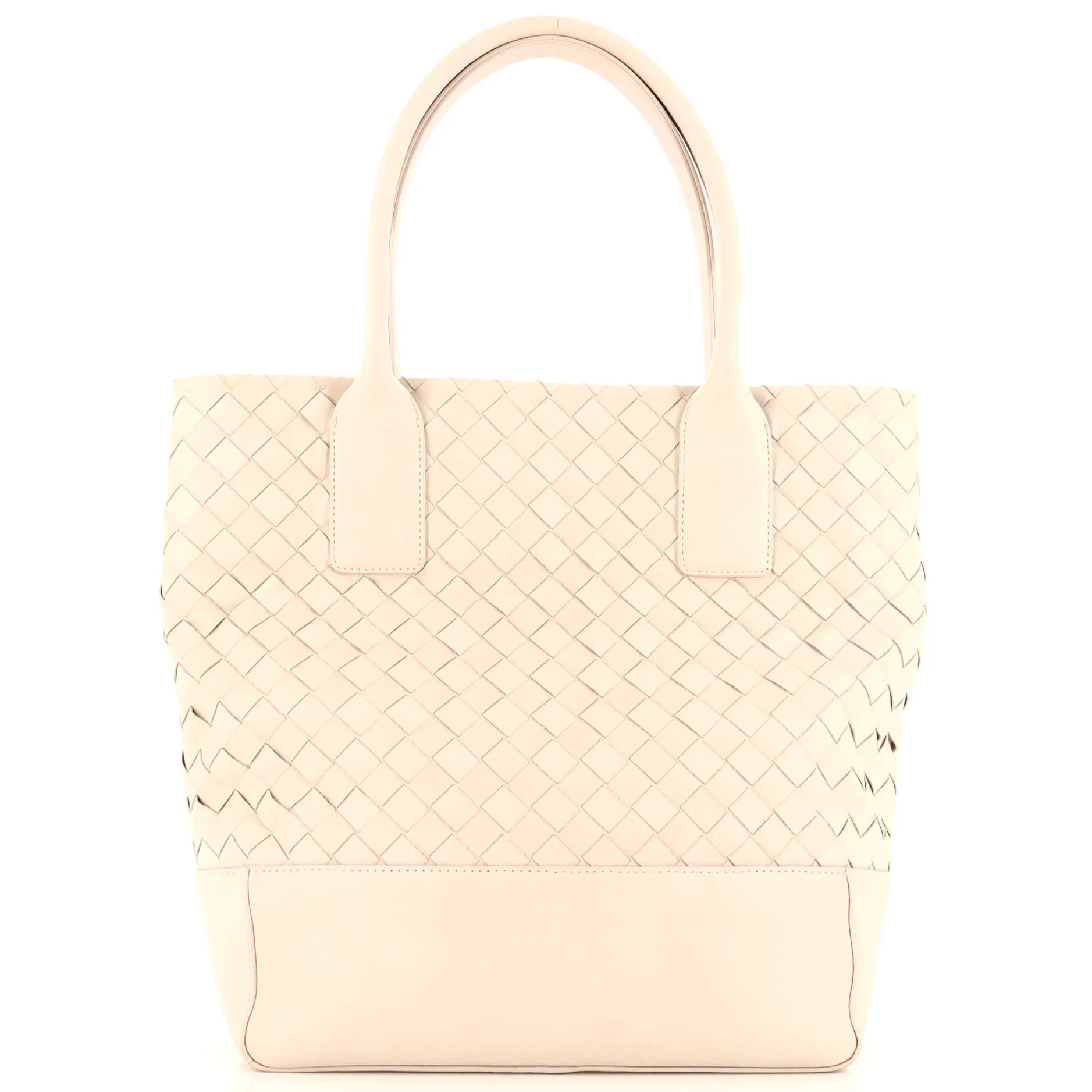 Open Tote Intrecciato Nappa with Leather Medium