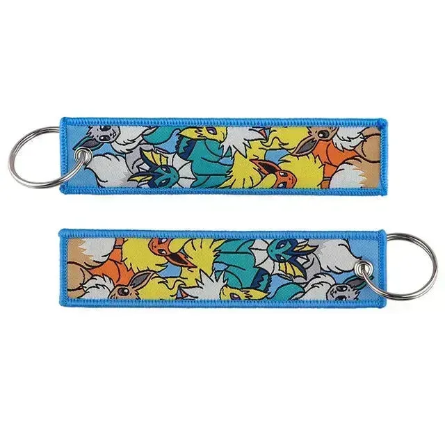 Pokémon Embroidered Tag Keychain