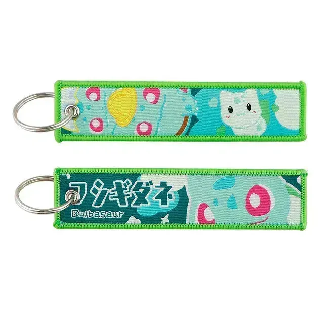 Pokémon Embroidered Tag Keychain