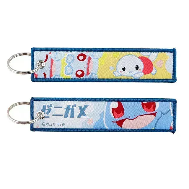 Pokémon Embroidered Tag Keychain