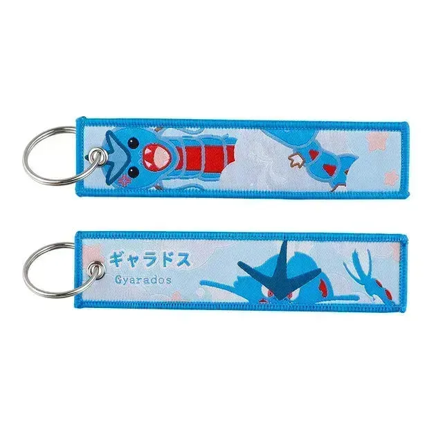 Pokémon Embroidered Tag Keychain