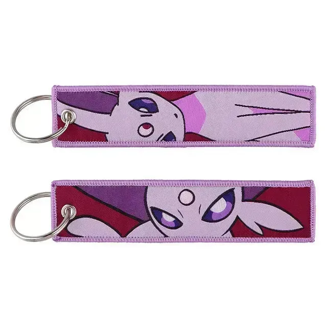 Pokémon Embroidered Tag Keychain