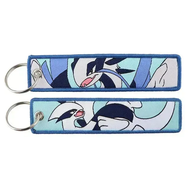 Pokémon Embroidered Tag Keychain