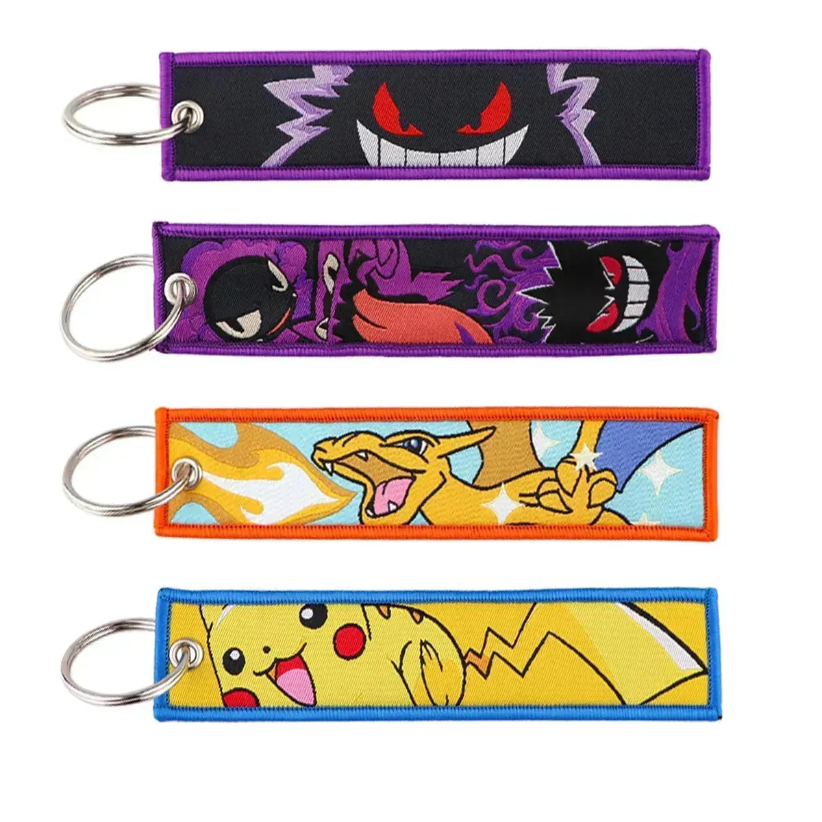 Pokémon Embroidered Tag Keychain