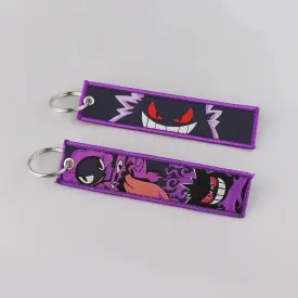 Pokémon Embroidered Tag Keychain