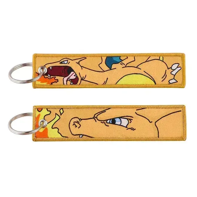 Pokémon Embroidered Tag Keychain