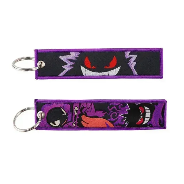 Pokémon Embroidered Tag Keychain