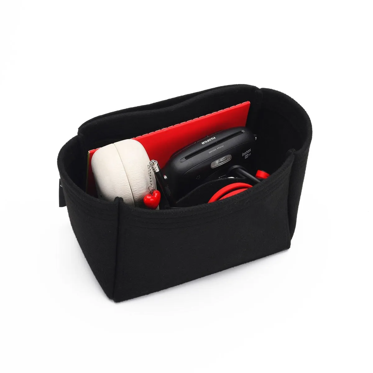 Purse Organizer Insert for Celine Luggage, Classic Model Bag Organizer with Ipad Pocket