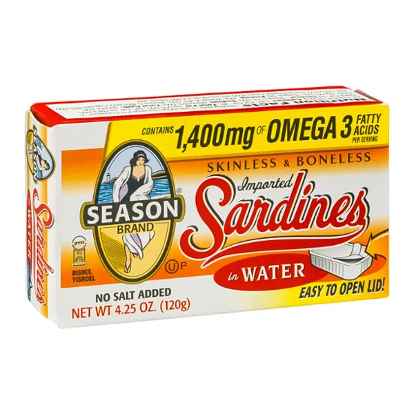 Season Brand Sardines In Water