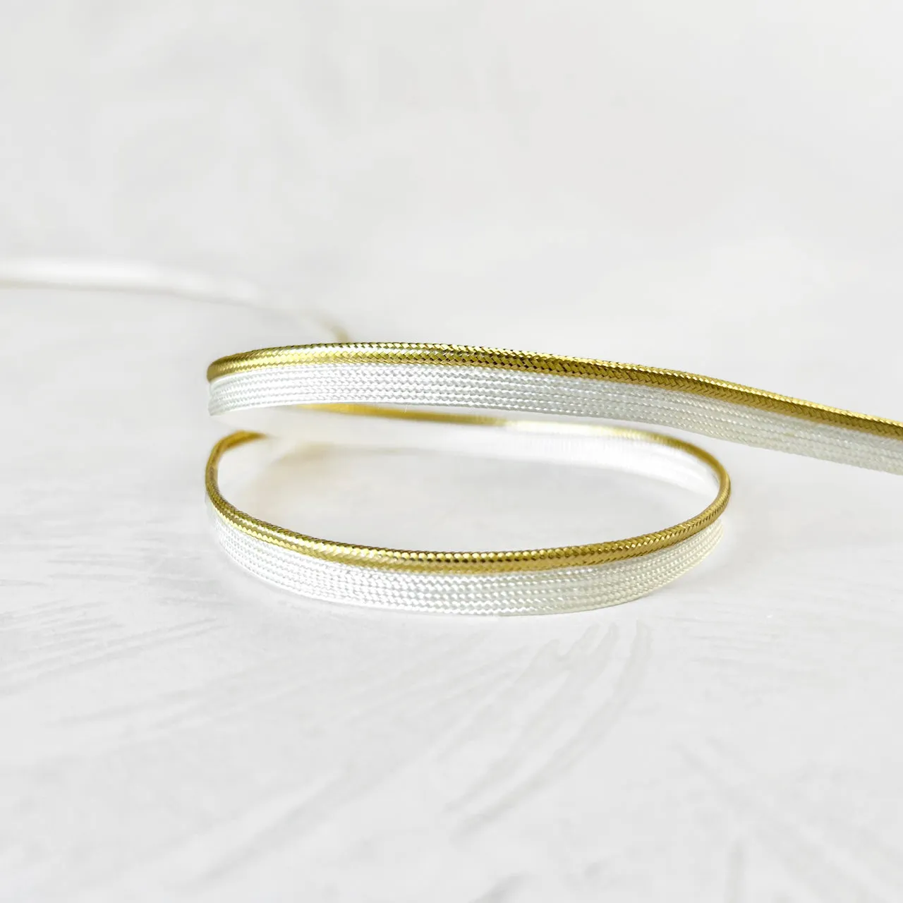 Skinny Metallic Cord Piping - Multiple Colorways