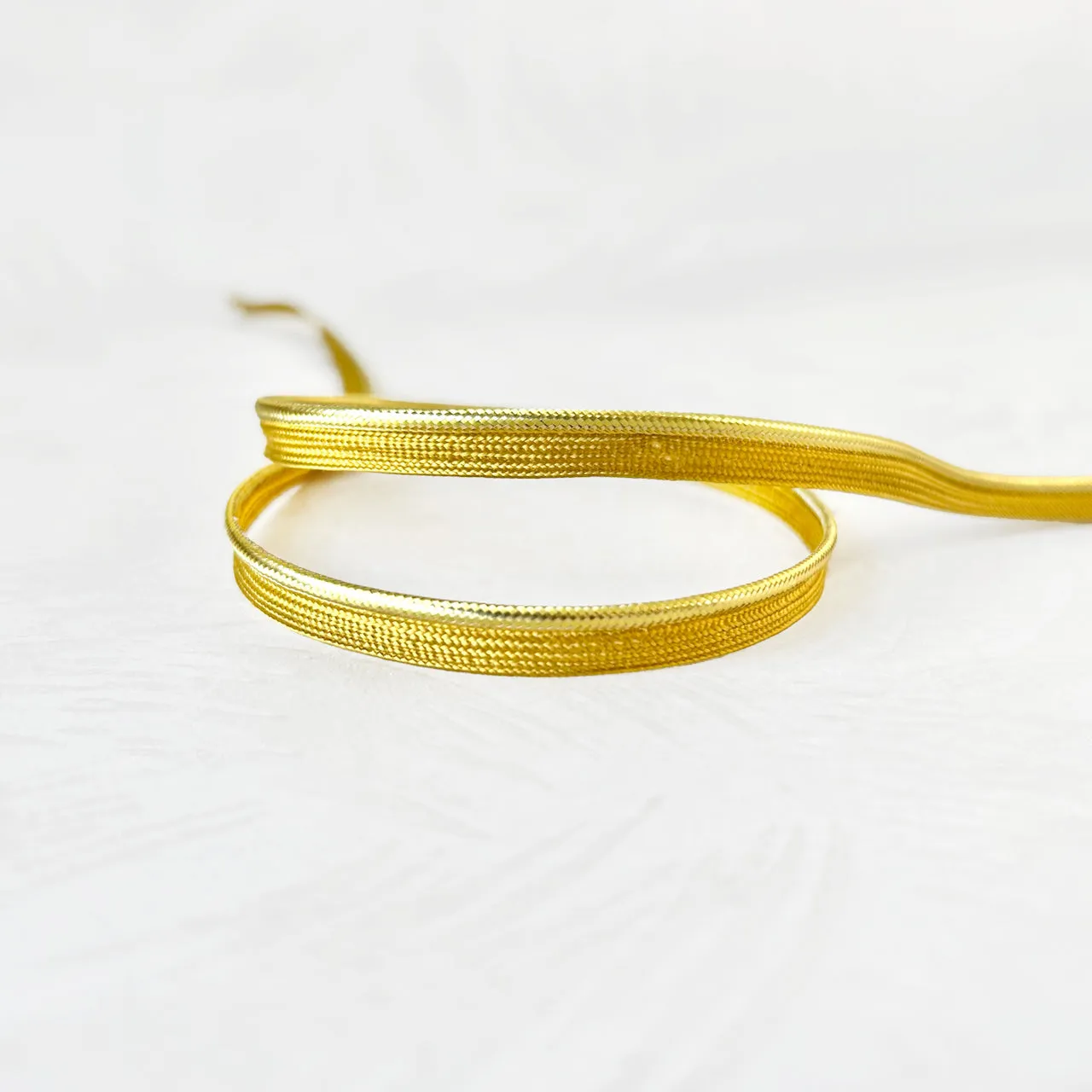 Skinny Metallic Cord Piping - Multiple Colorways