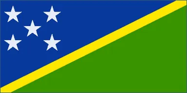 Solomon Islands National Flag Printed
